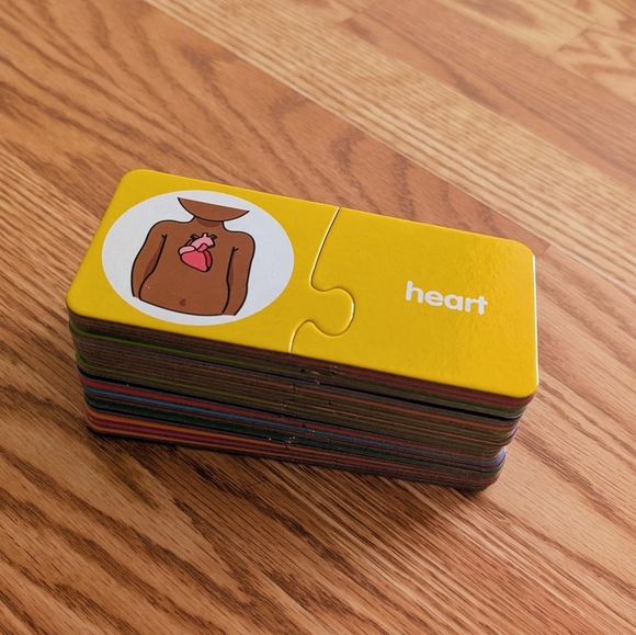 Colorful Educational Body Part Puzzle Set - Picture 3 of 3